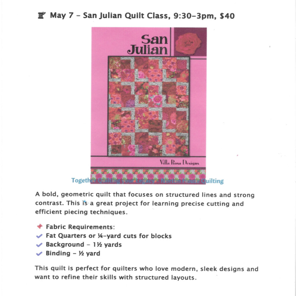 May 7 Class