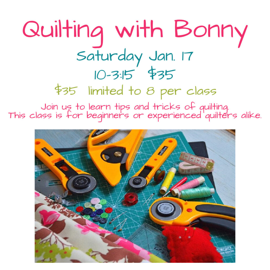 Quilting with Bonny